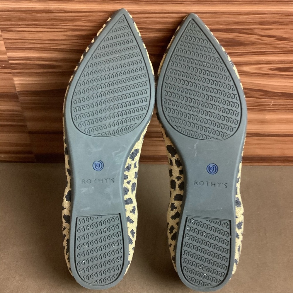 Rothy’s Cheetah Pointed Toe Flats - image 6